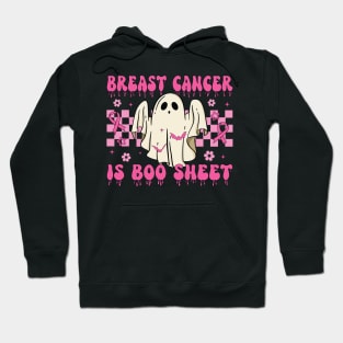 Breast Cancer Is Boo Sheet Halloween Breast Cancer Awareness meme Hoodie